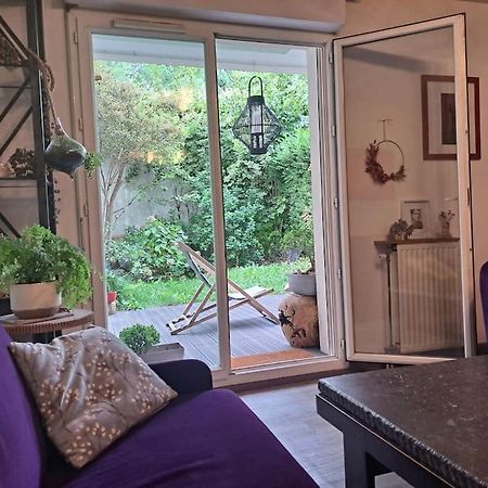 Appartement Cosy Avec Jardin Et Parking Gennevilliers Luaran gambar