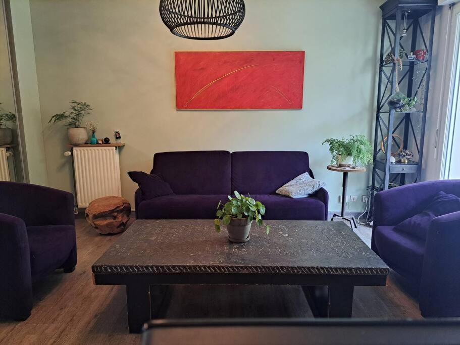 Appartement Cosy Avec Jardin Et Parking Gennevilliers Luaran gambar