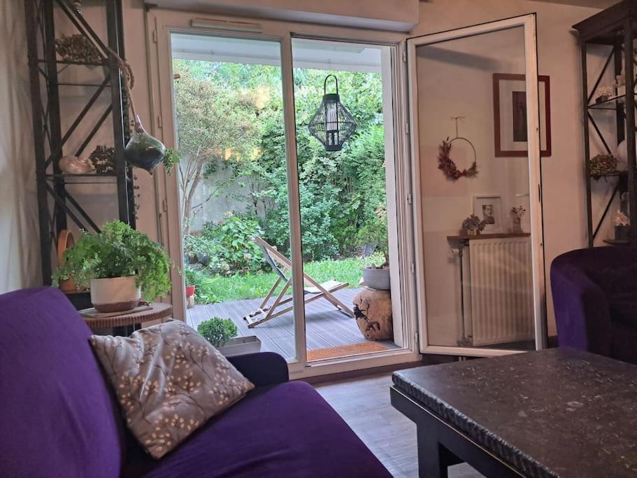 Appartement Cosy Avec Jardin Et Parking Gennevilliers Luaran gambar